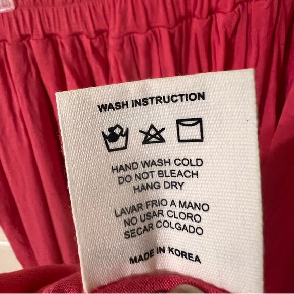 Trendy United Coral Maxi Skirt w/Pockets - One Size Plus - Picture 7 of 7